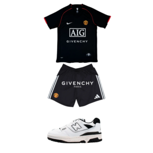Manchester United x Stussy conjunto