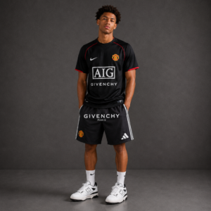 Manchester United x Stussy conjunto