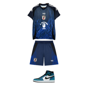 Selección de Japón x A Bathing Ape (BAPE) conjunto
