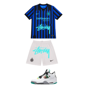 Inter Milán x Stussy conjunto