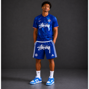 Chelsea x Stussy conjunto