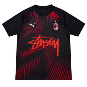 AC Milán x Stussy camiseta