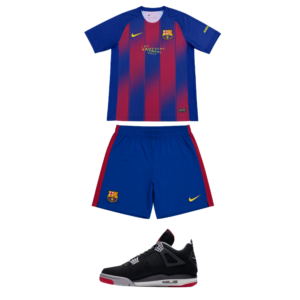 FC Barcelona x Givenchy conjunto
